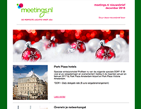 Meetings.nl nieuwsbrief december 2016