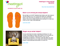 Meetings.nl nieuwsbrief mei 2012
